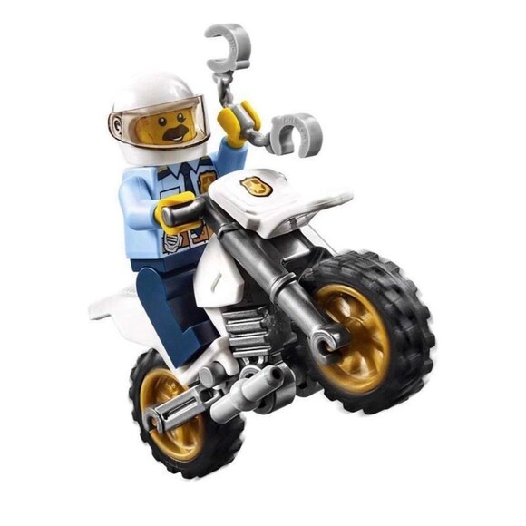 LEGO City Police Tow Truck Trouble 60137 Retired! (144 Pieces) Damaged Box - Picture 9 of 9